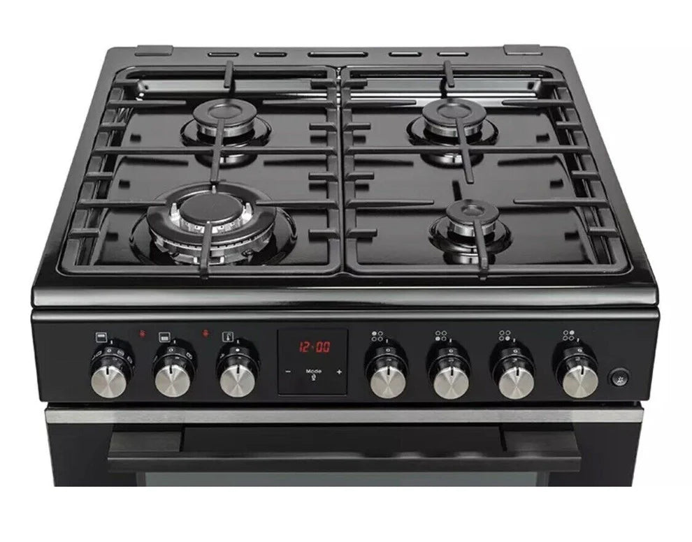 60cm Dual Fuel Freestanding Cooker - Gas Cooktop & Electric Double Oven-Brand New