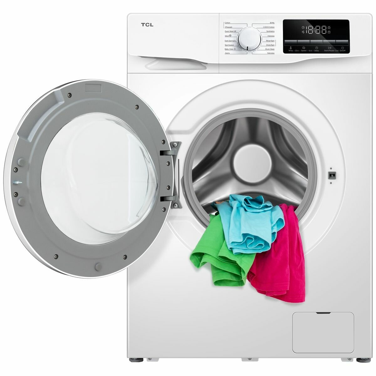 TCL 8.5kg Front Load Washer- Factory Second