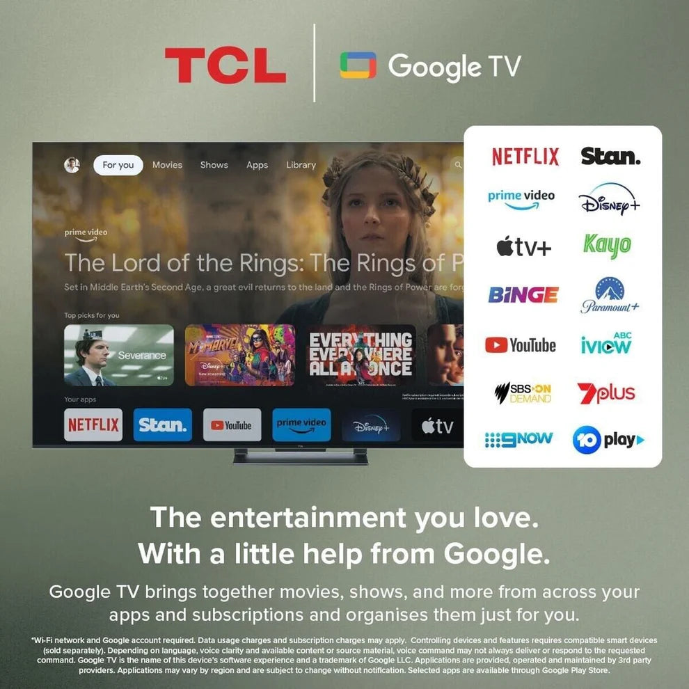 TCL 75C845: 75-Inch 4K UHD Mini-LED Google TV for Ultimate Viewing Experience--Refurbished Model